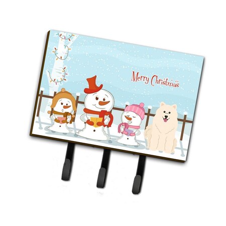 Carolines Treasures Merry Christmas Carolers Samoyed Leash or Key Holder BB2361TH68